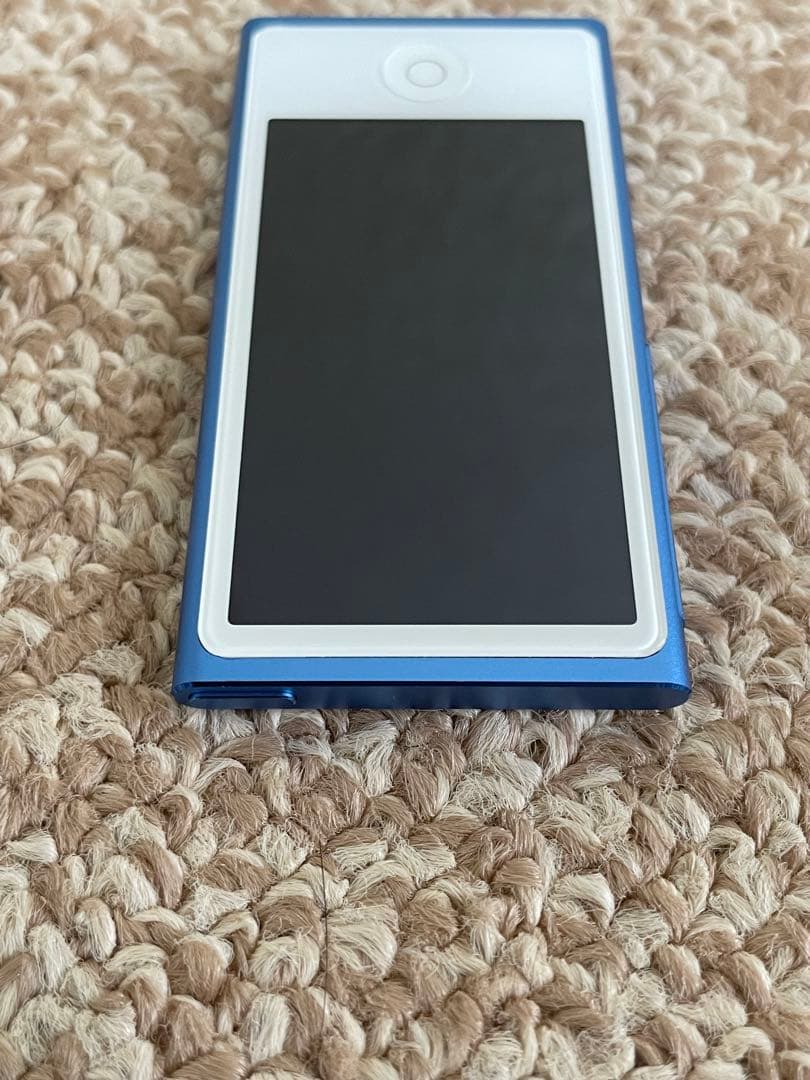 ☆美品 動作確認済 iPod nano 第7世代 ブルー 2015年モデル