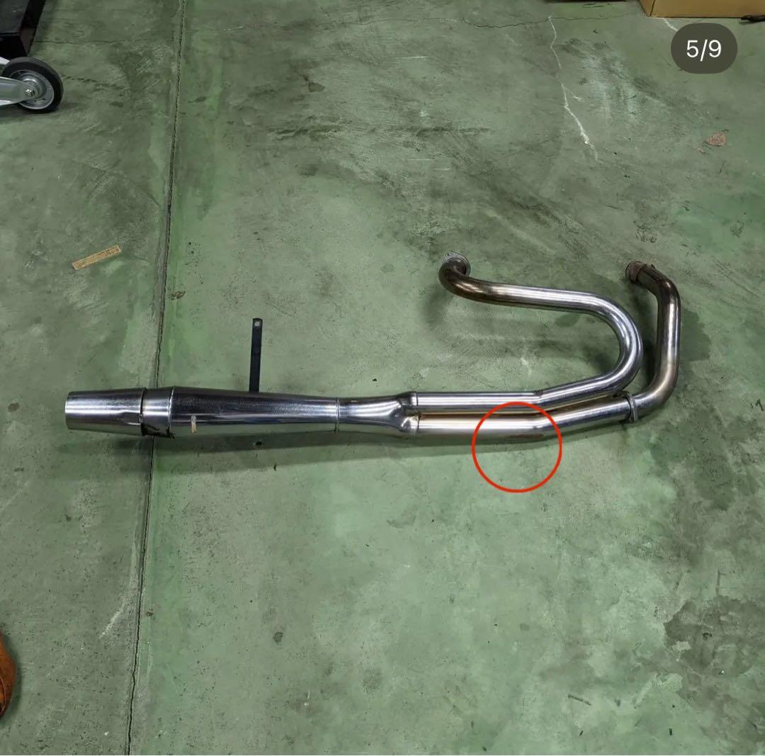 ☆am☆ 　サンダーヘッダーマフラー　エボ　FXR