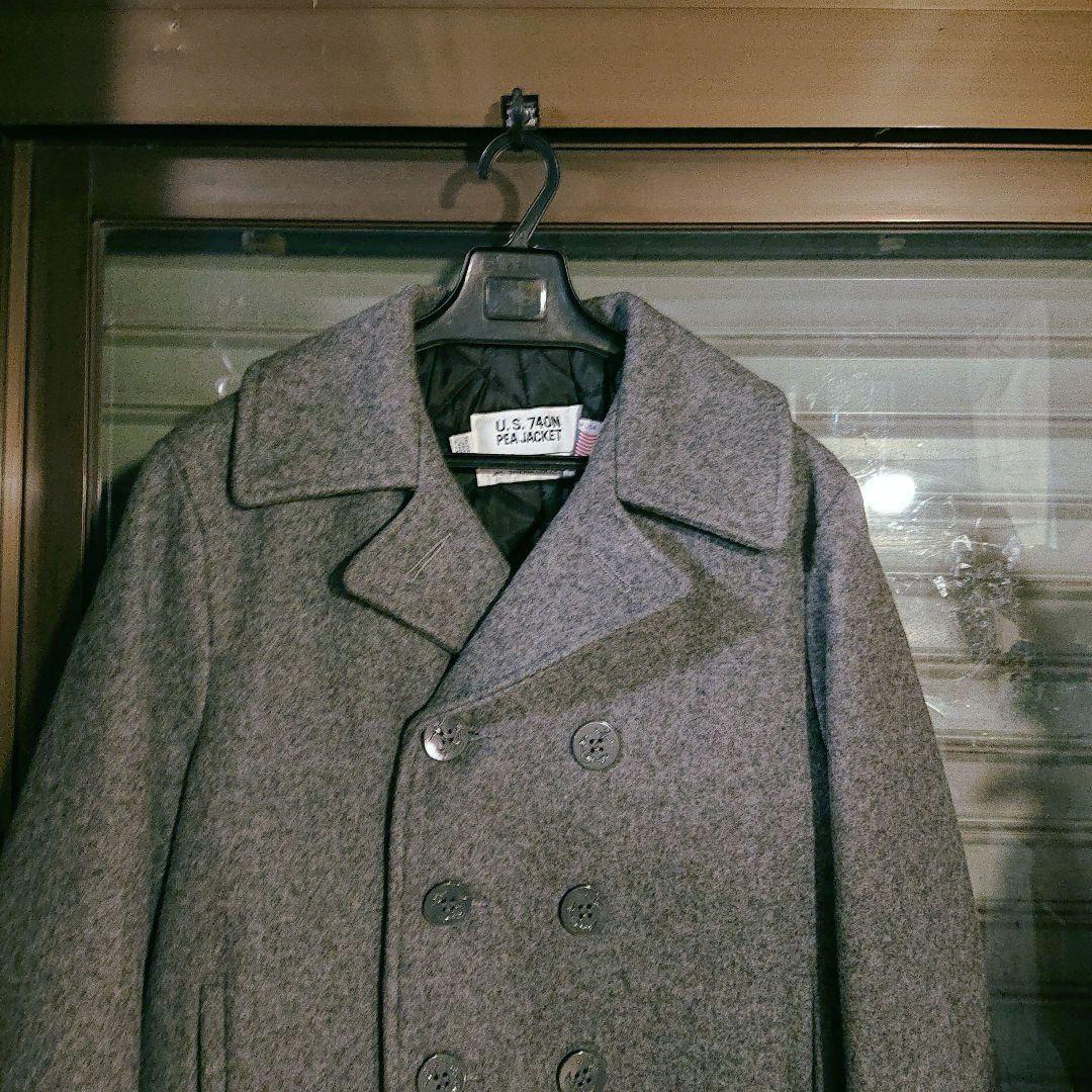 新品 Schottショット/90s USA製 740N メルトンウール Pコート