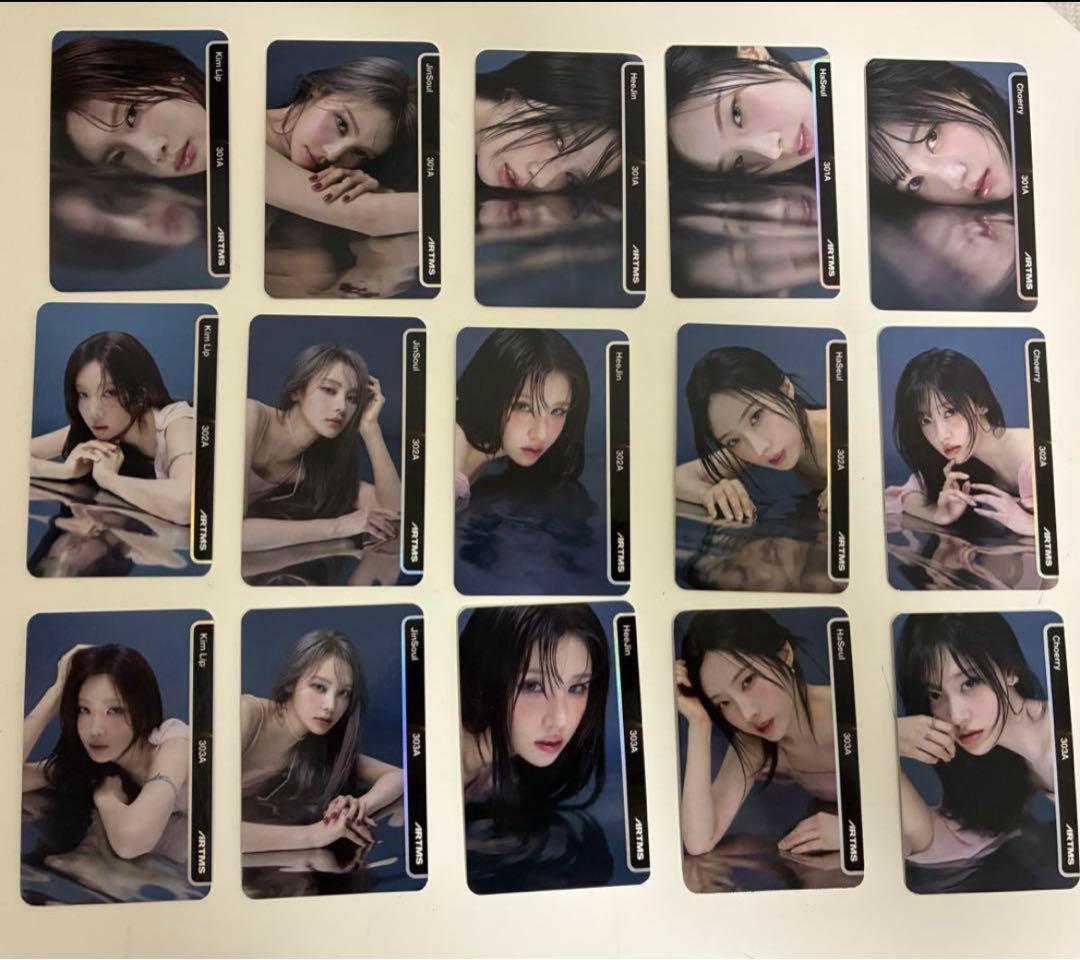 ARTMS LOONA Icarus objekt コンプリート 15枚セット