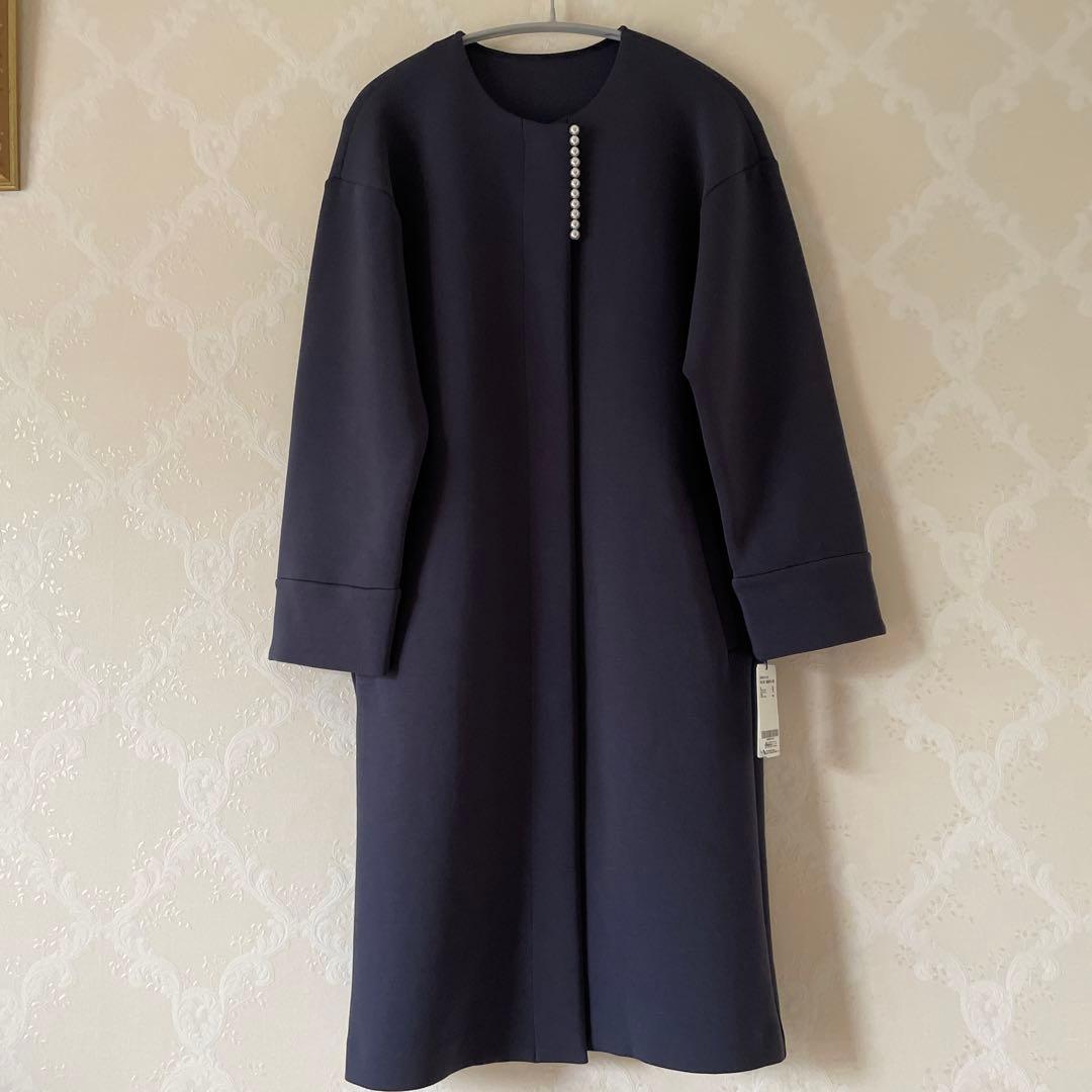 BEATRICE ベアトリス　タグ付き　パール装飾　アウター