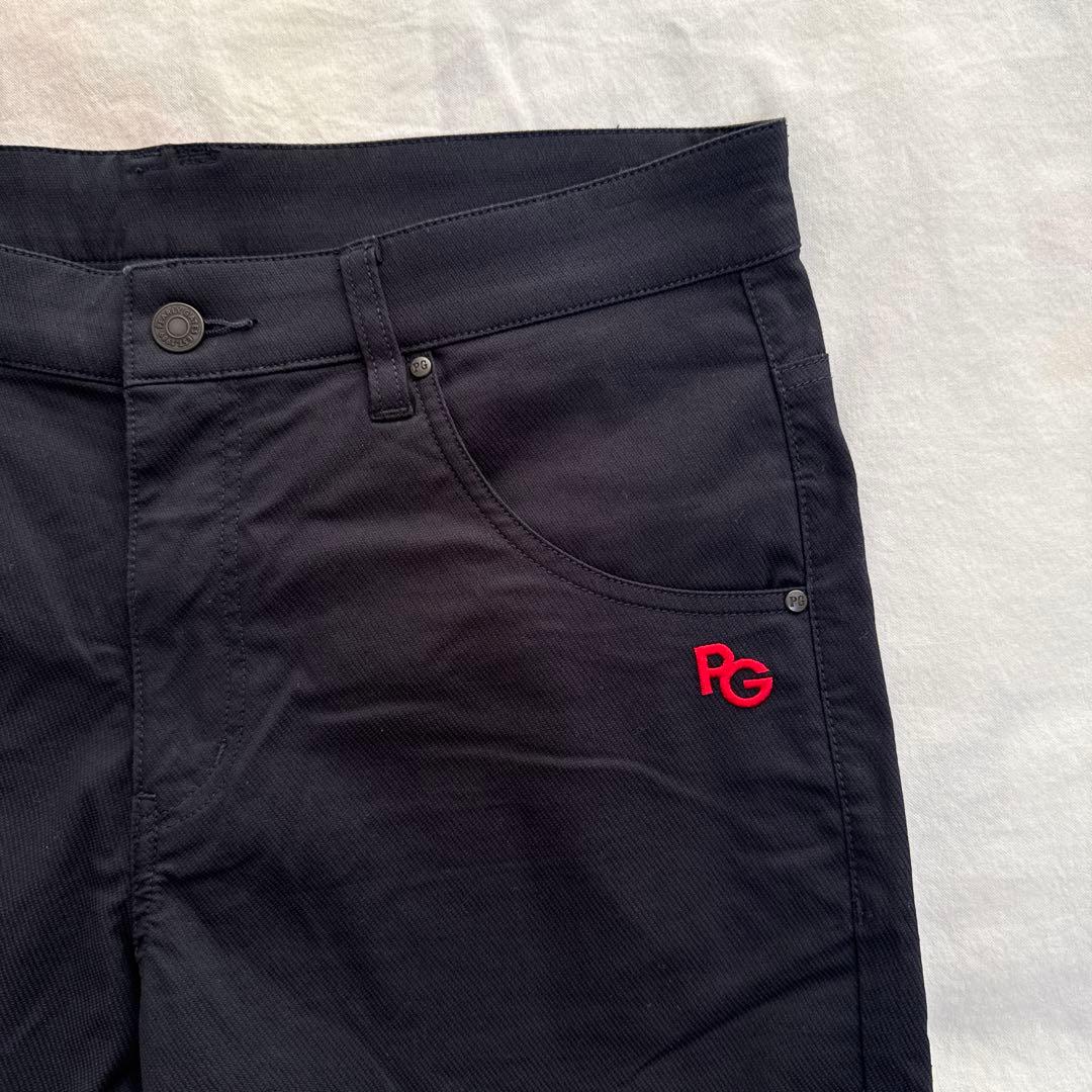 現行モデル　パーリーゲイツ　パンツ　5 L ネイビー　紺　濃紺　ストレッチ