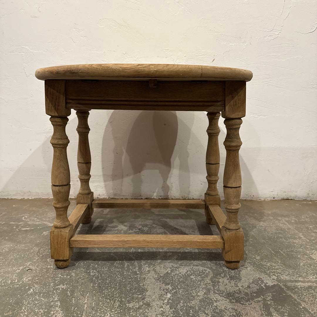 nozドロップリーフテーブル　　サイドテーブル　剥離