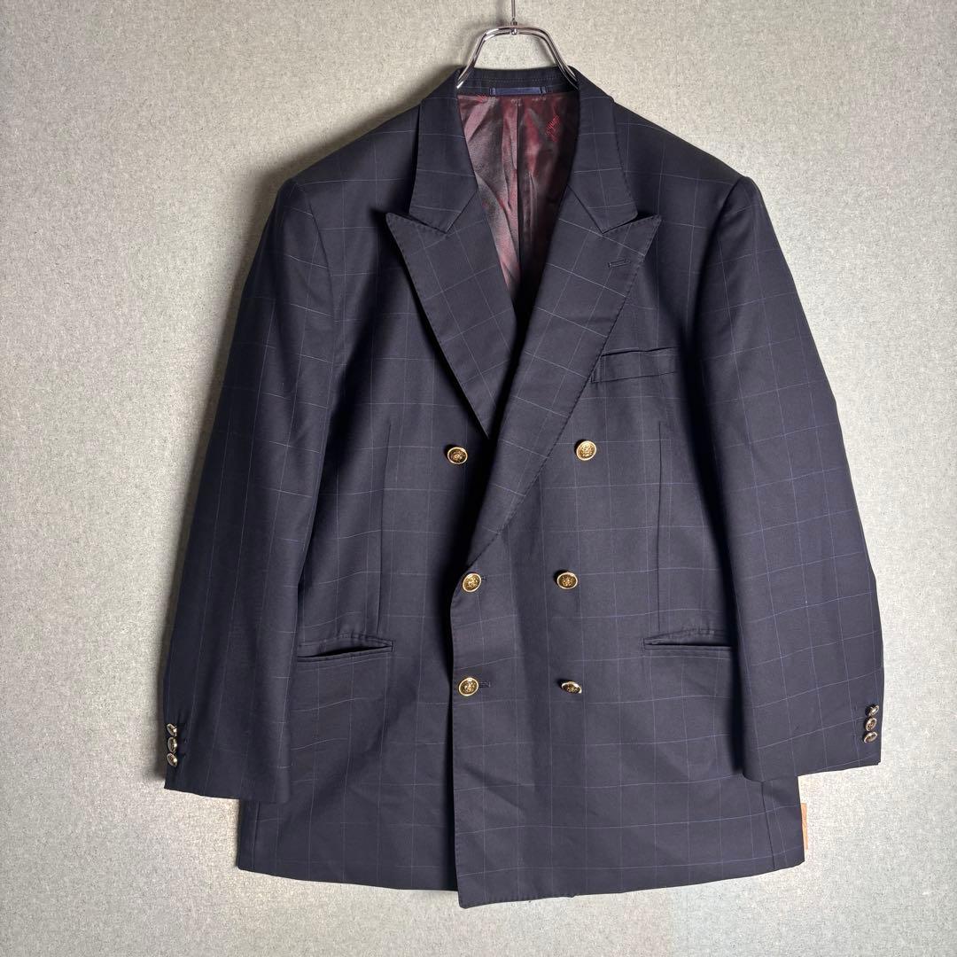 ✮スーツ　セットアップ　カシミヤ混　dunhill×DANKAN　美品　L✮