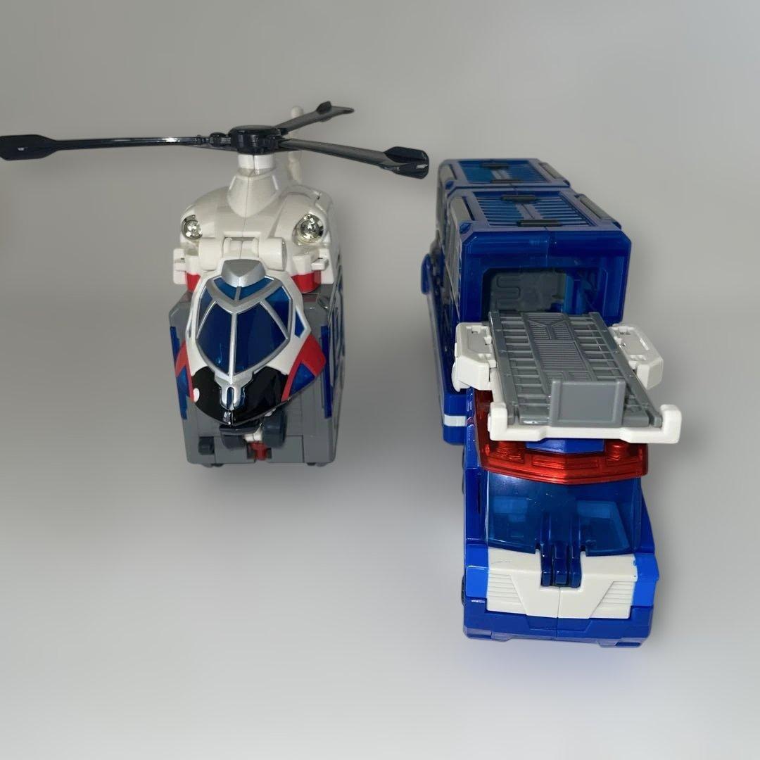 激レア トミカ ドクターコンテナヘリ & コンテナキャリアカー Wセット 美品