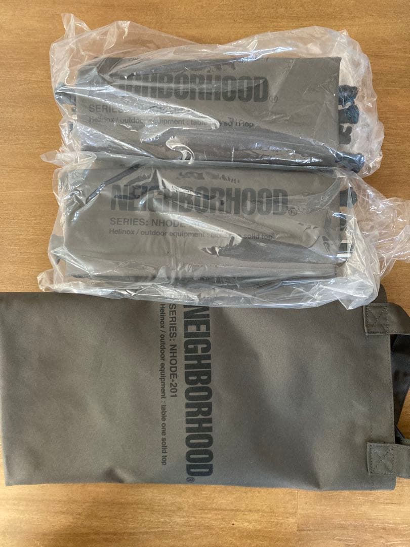 テーブル・チェア・ハンモック NEIGHBORHOOD HELINOX SOLID TABLE