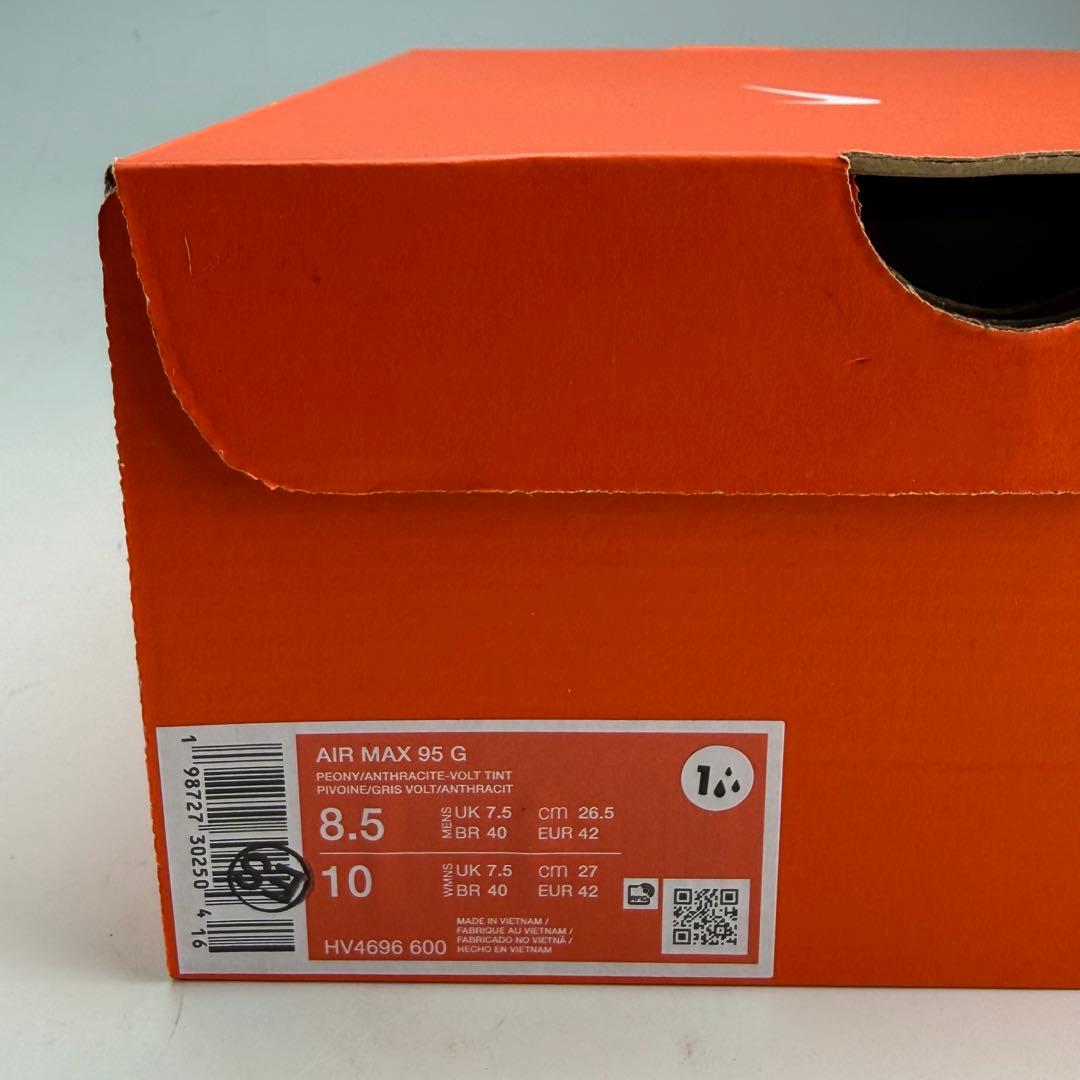 26.5cm ナイキ エアマックス95 ゴルフ \"ピオニー/ボルトティント”