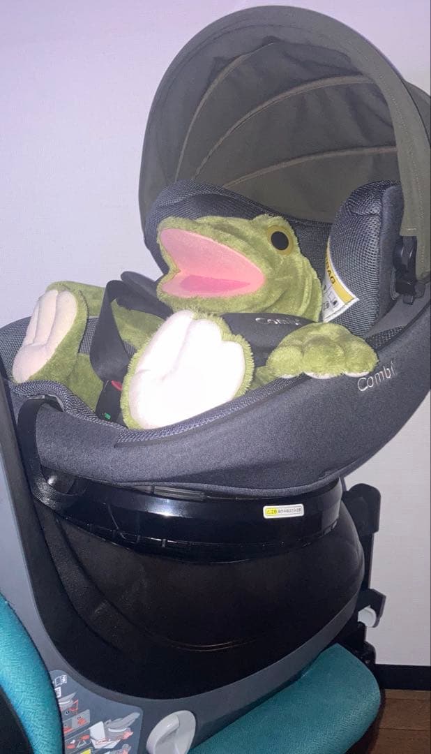 コンビ⭐️クルムーヴアドバンスISOFIXJP590チャイルドシートクリーニング済
