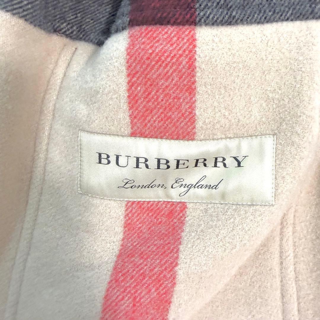 【希少サイズ2XL】　バーバリー ダッフルコート 現行タグ メガチェック　ウール