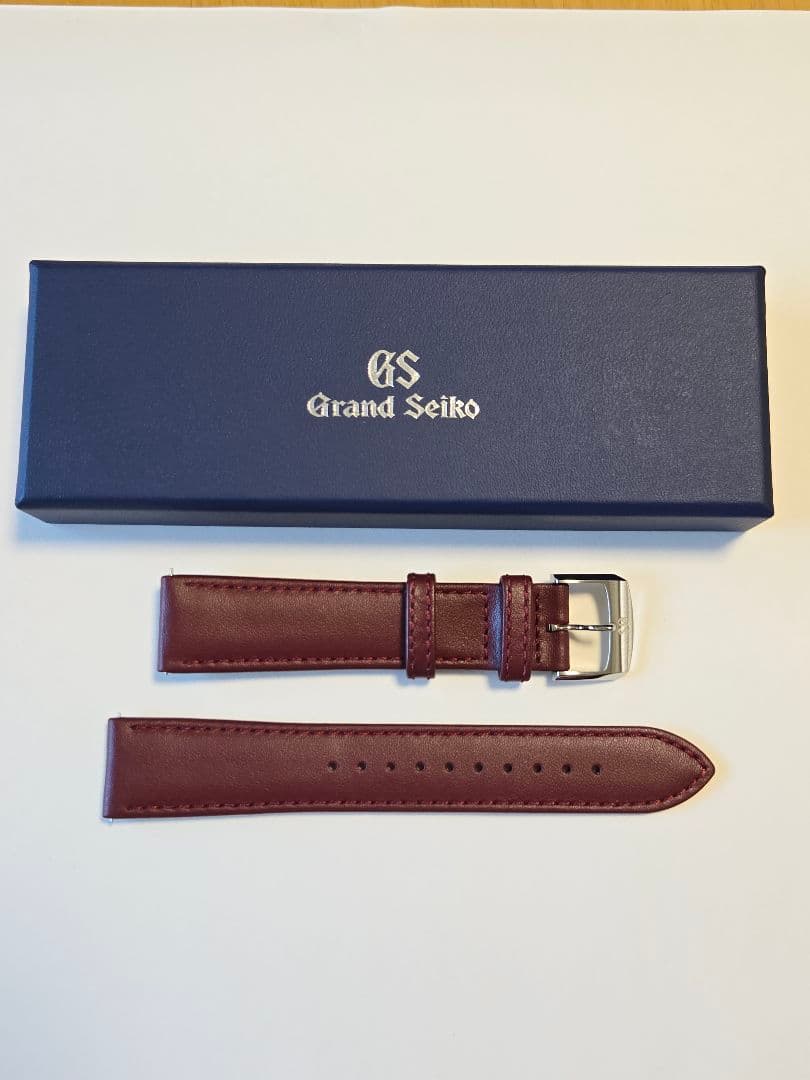 (非売品)【グランドセイコー】メンズサイズ レザーバンド(かん幅20㎜)