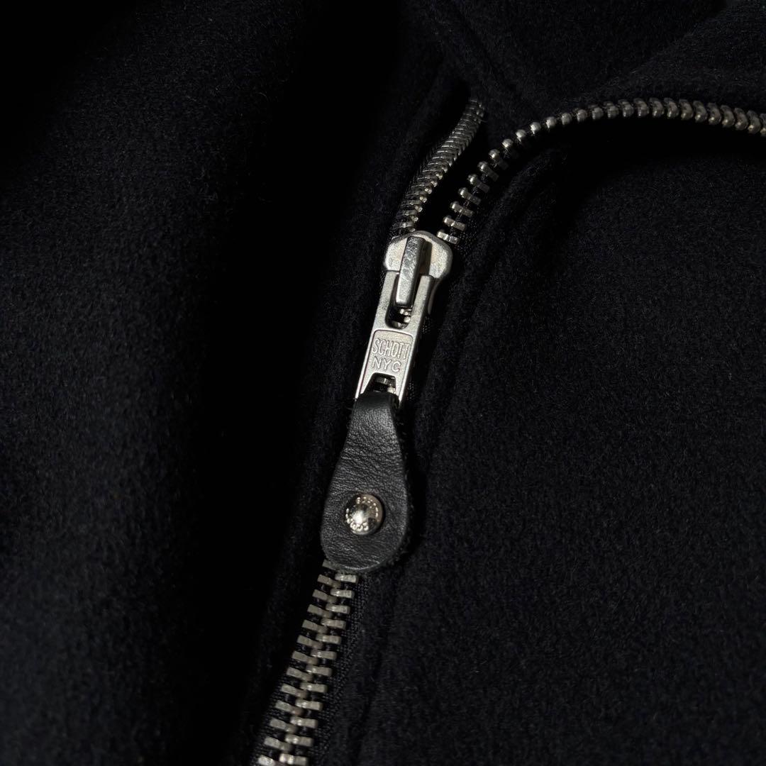 極美品 Schott ウール ライダース ピーコート ワンスター USA製 38