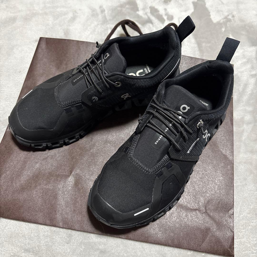 ペンギン！on ブラック スニーカー EU 37.5/JP23.5