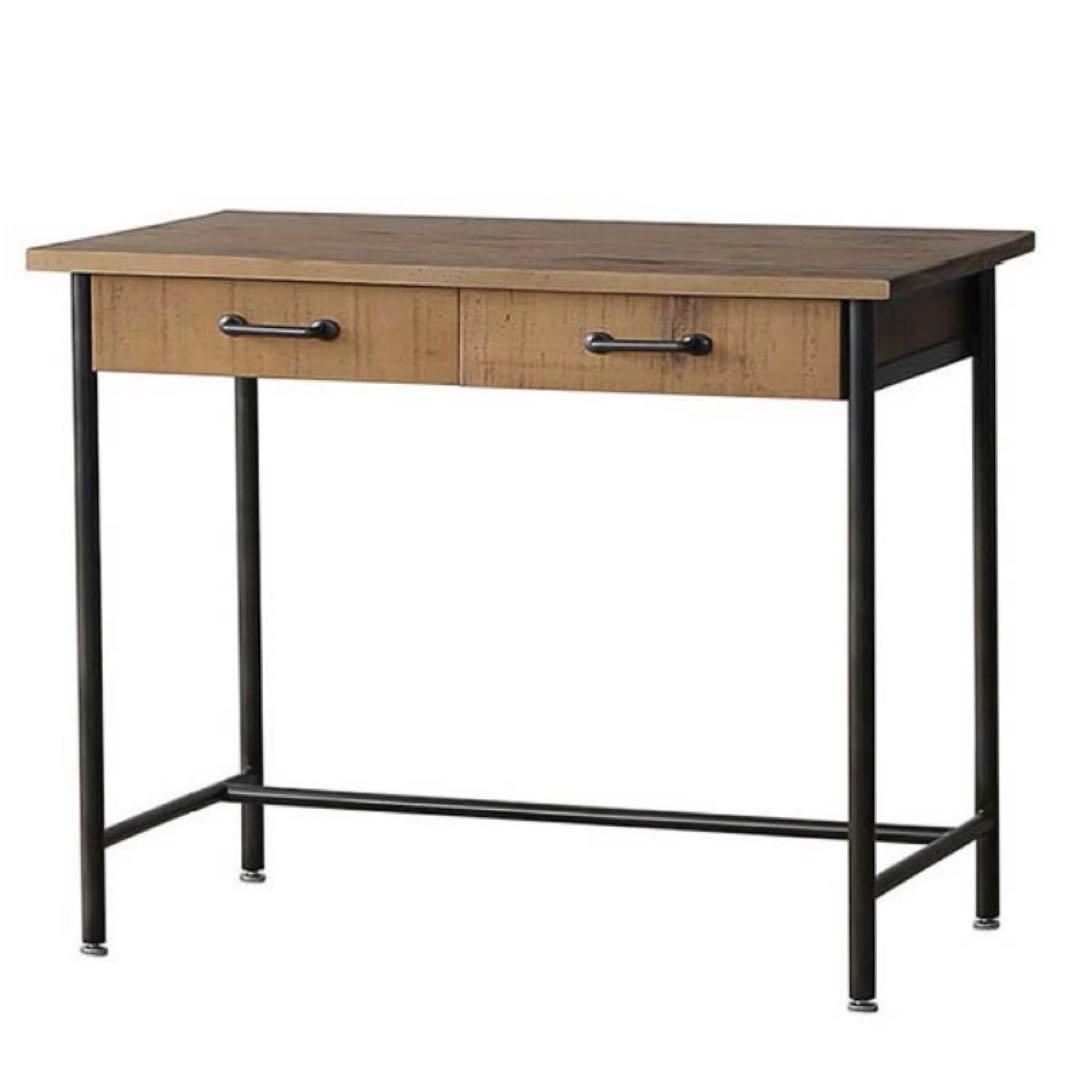 ラン デスク パイン古材仕様 90cm