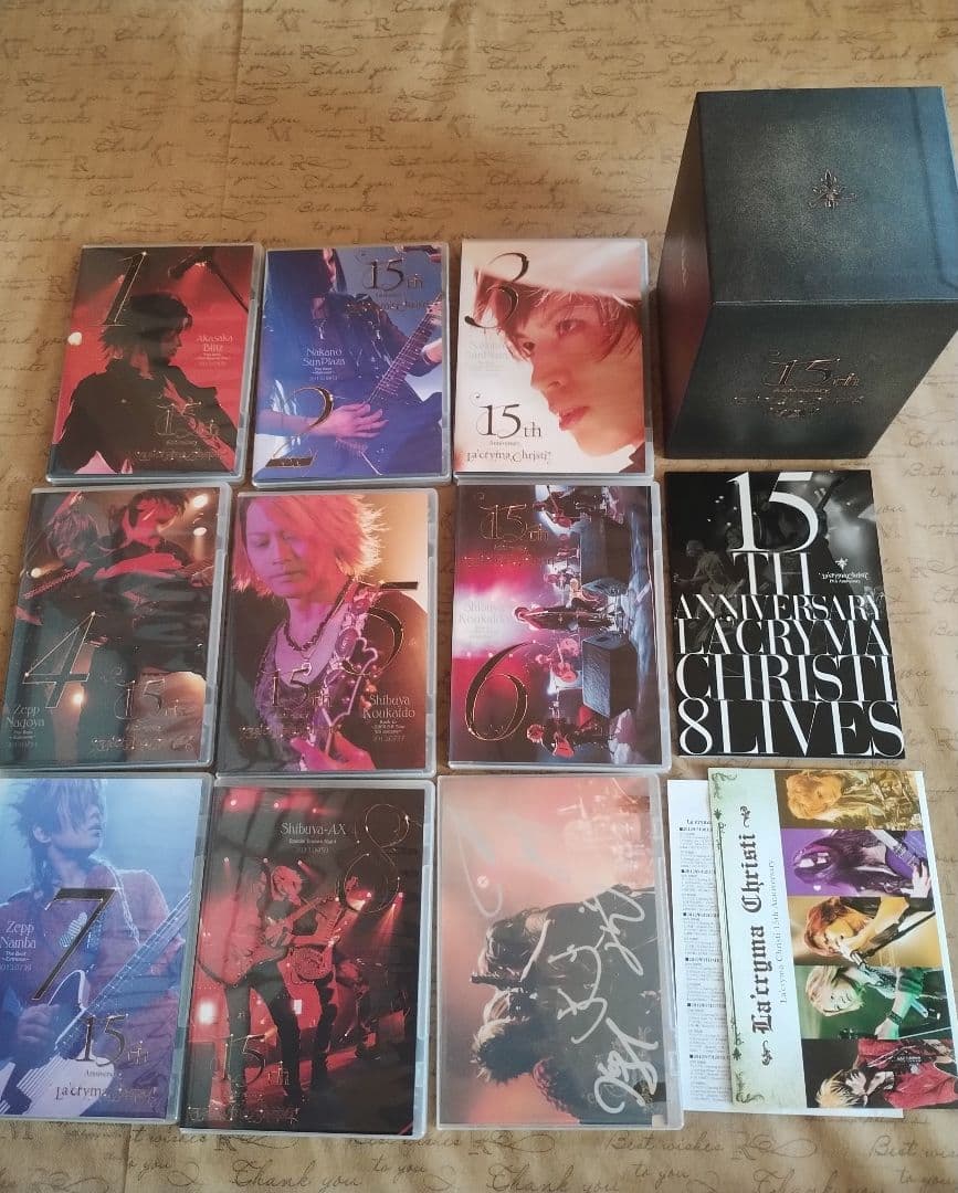 ラクリマクリスティ 15th Anniversary DVD BOX