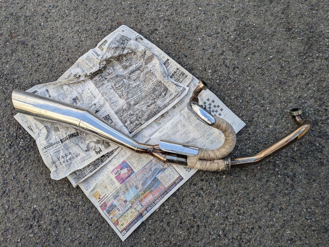 ドラックスター 1100 マフラー