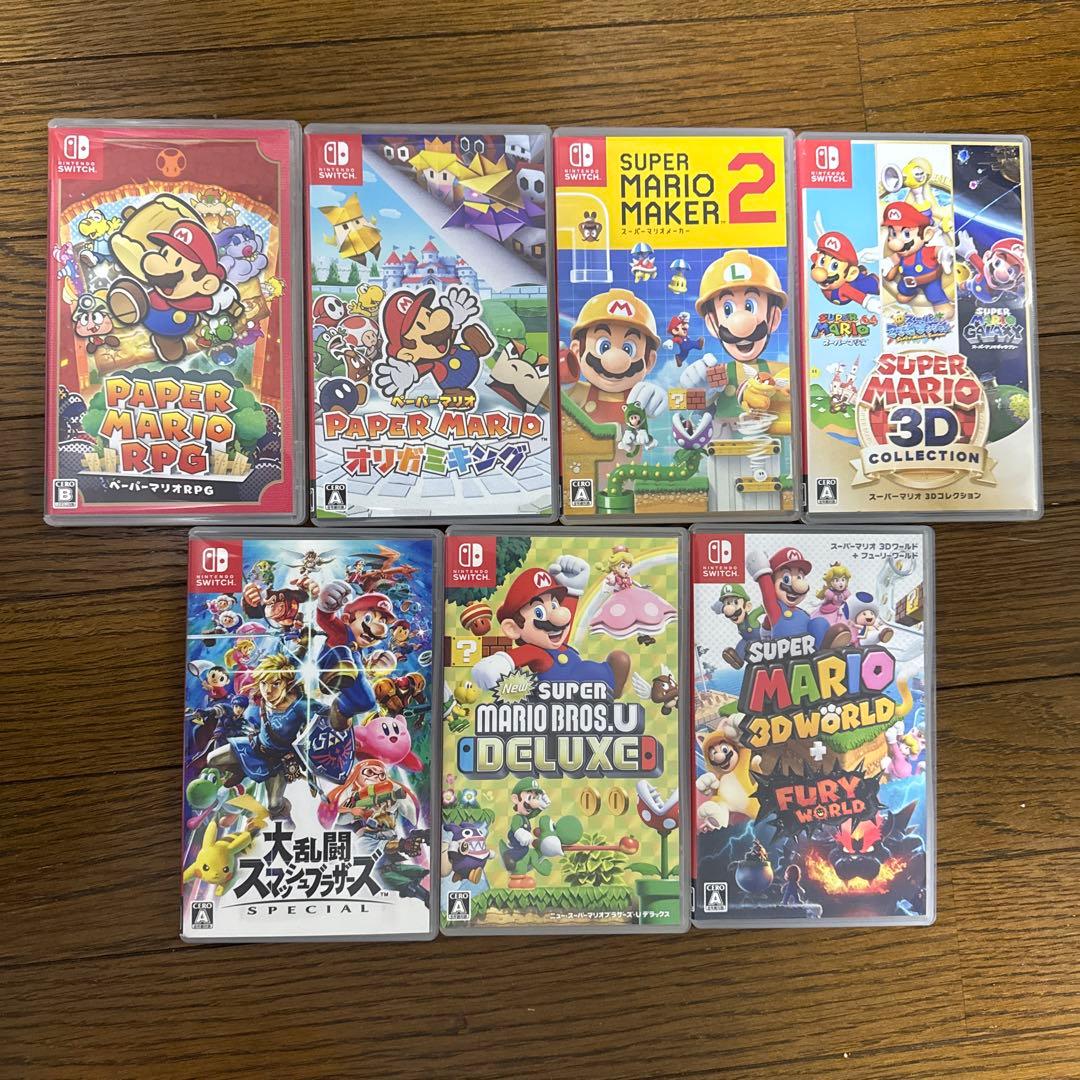Nintendo Switch ゲームソフト マリオ系