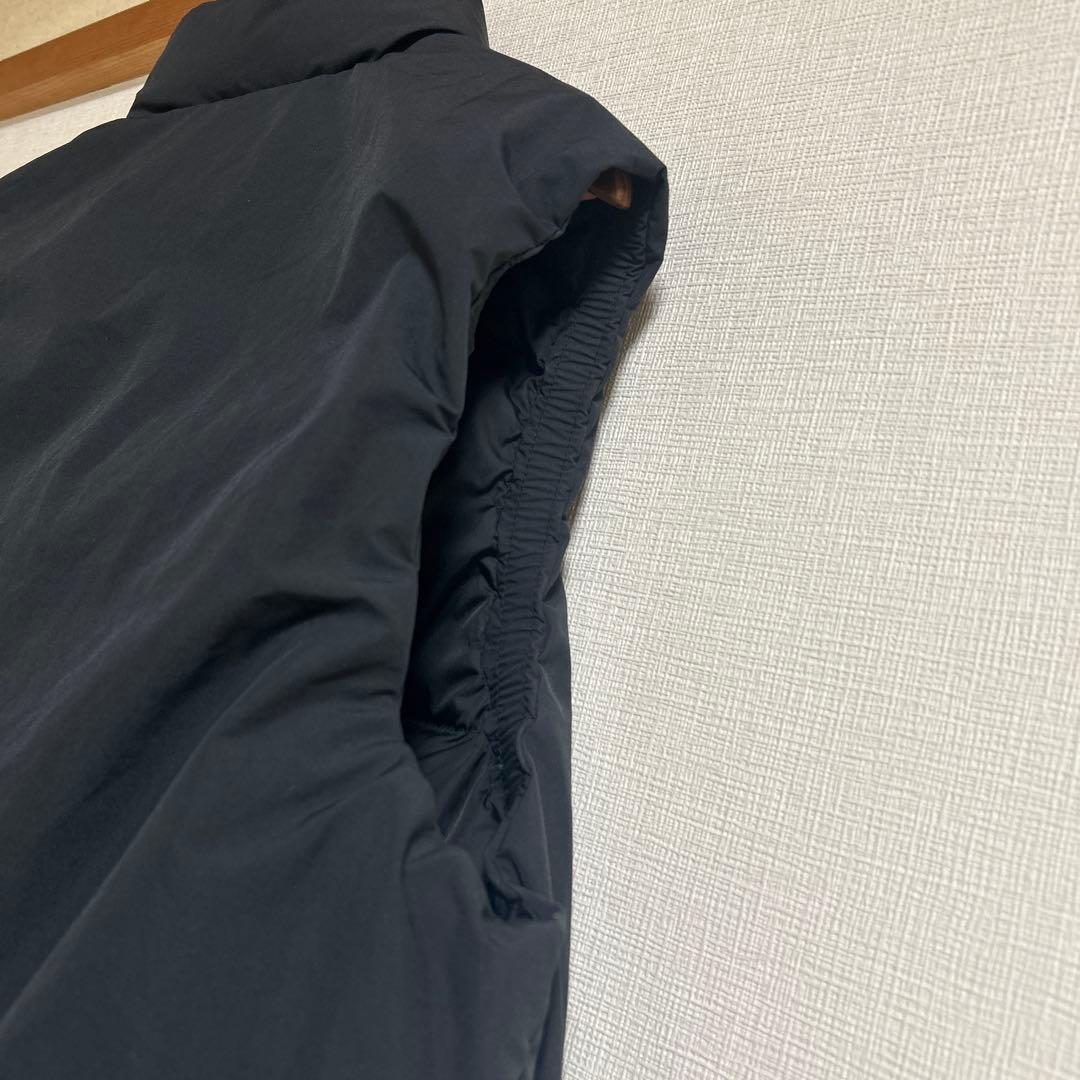 ダントン　スタンドカラー タフタダウンベスト