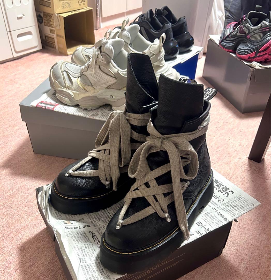 Rick Owens × Dr.Martens 1460 Quad
