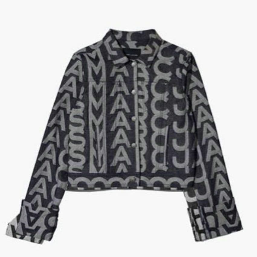 MARC JACOBS モノグラムデニムジャケット 新品 Lサイズ