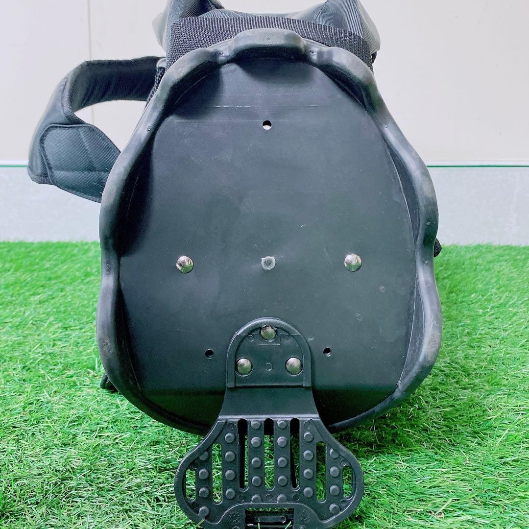 ゴルフ　バッグ　ダンスウィズドラゴン　スカル　スタッズ　9型　N1068