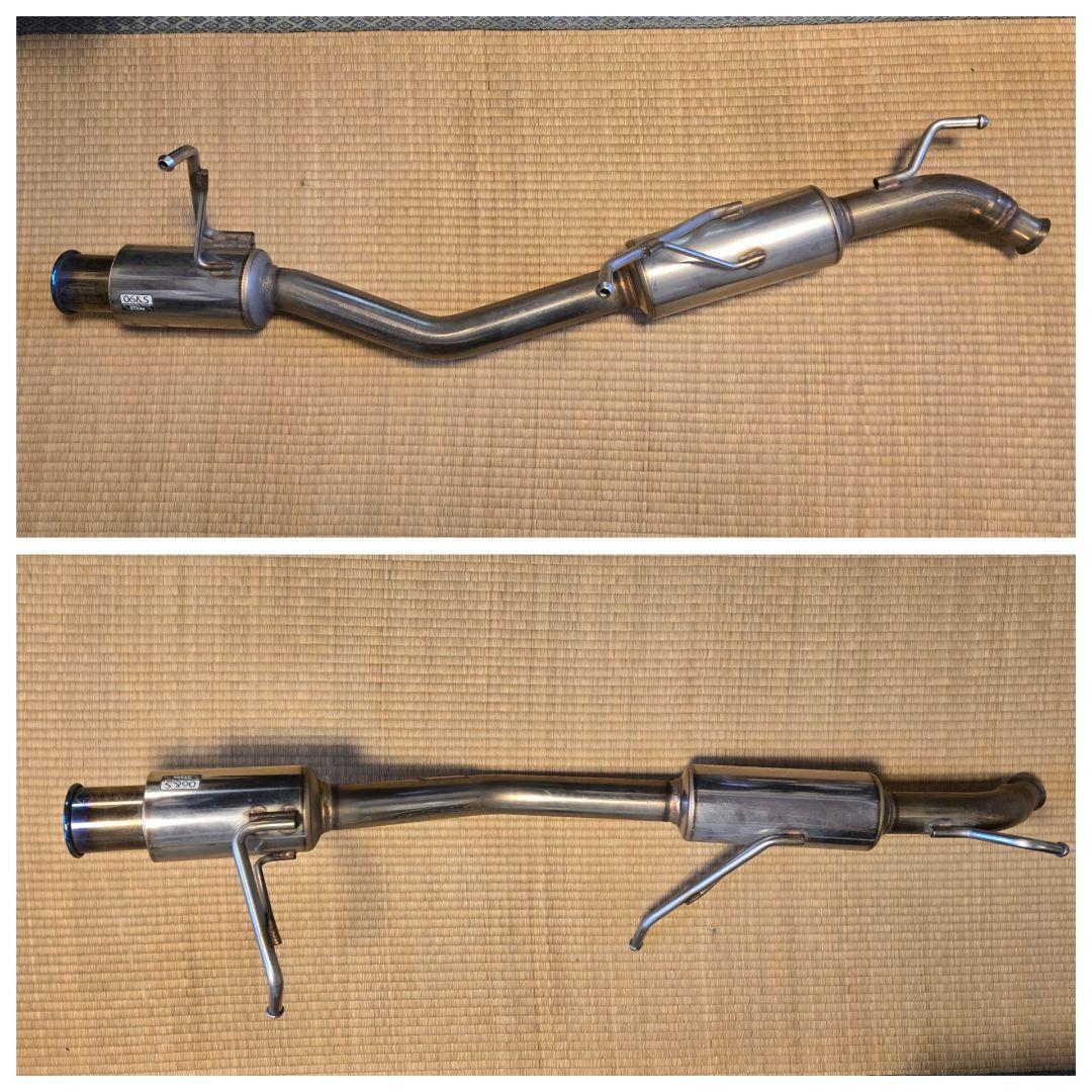 柿本 マフラー GTbox 06&S S44332 中古 ワゴンR スペーシア