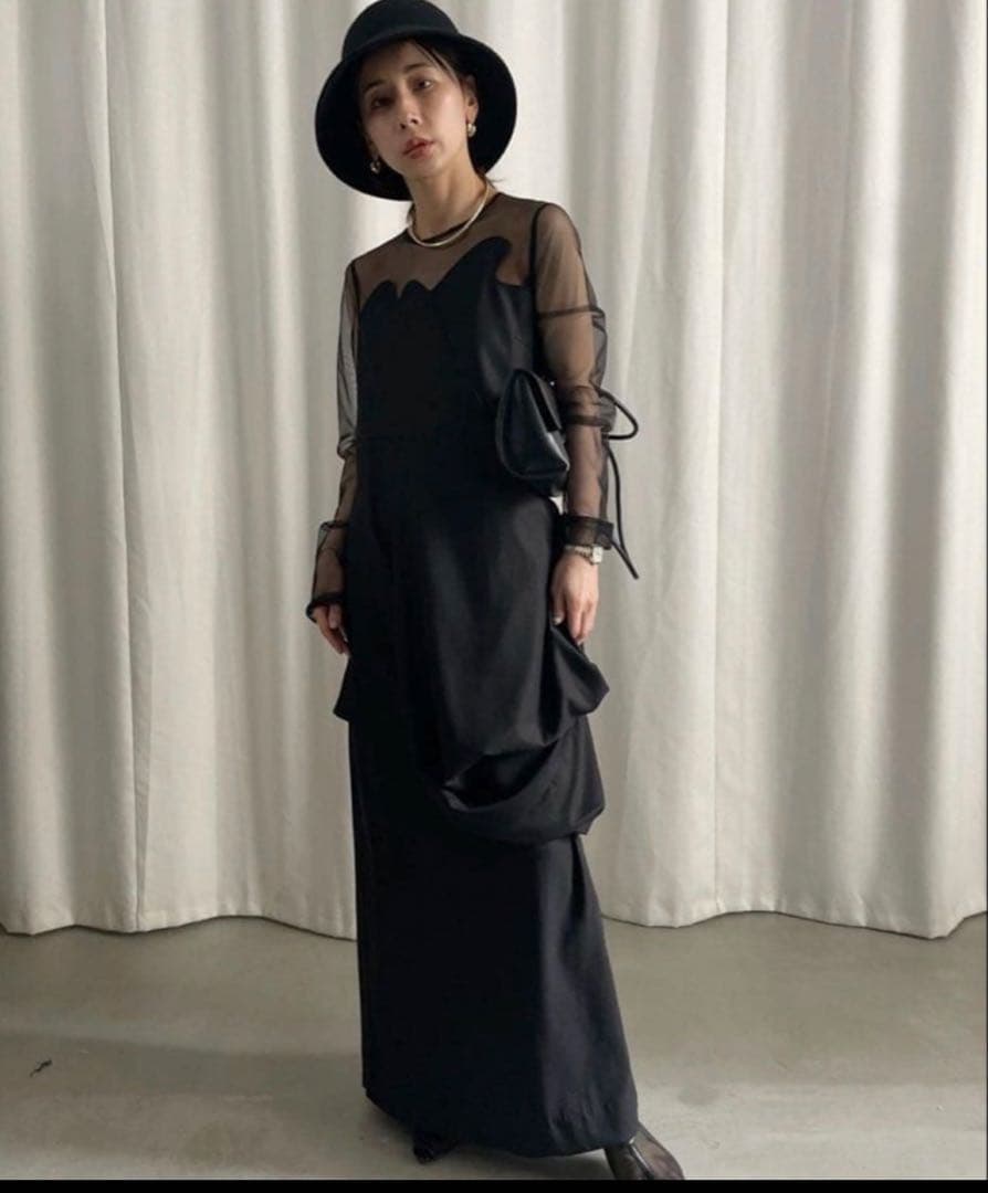 スーツ・フォーマル・ドレス AMERI DEFORMATION DOCKING DRESS