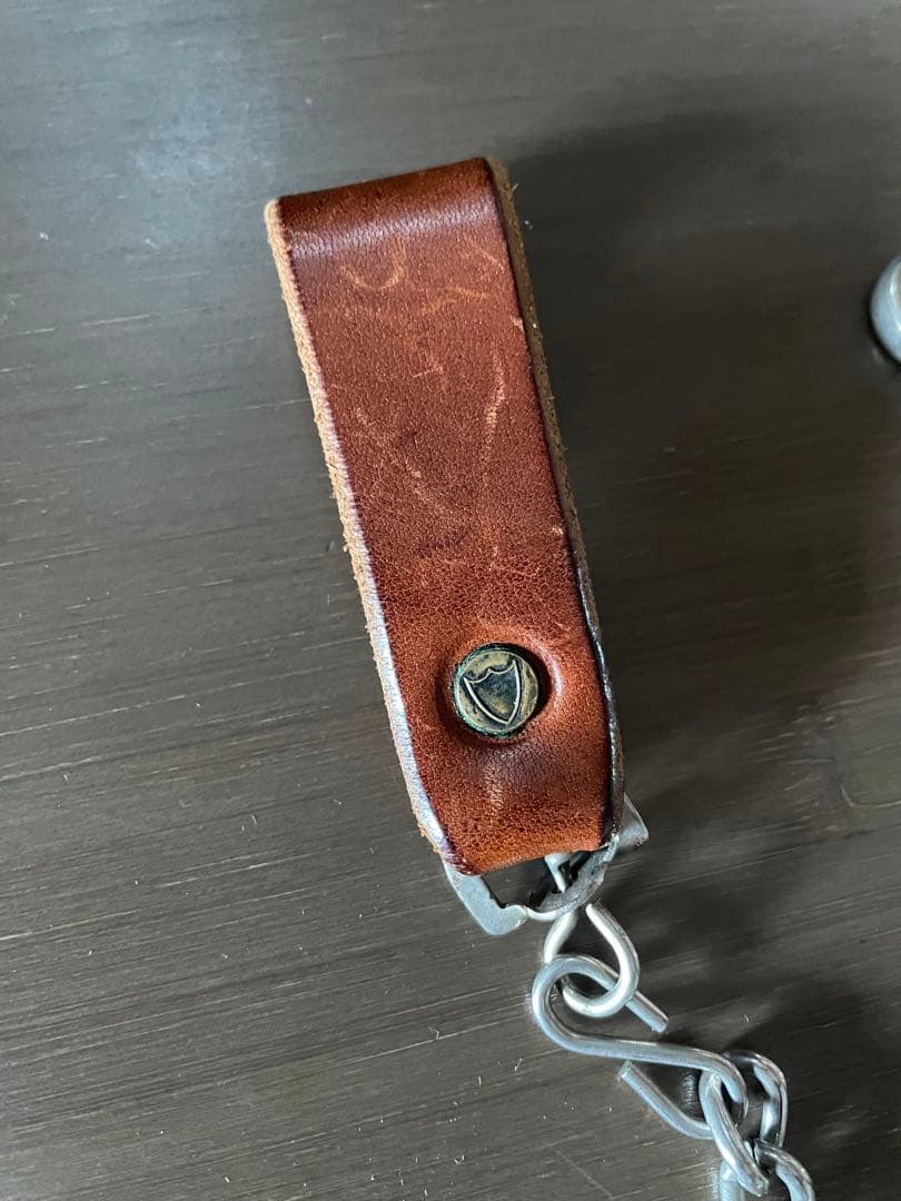 HTC ウォレットチェーン ターコイズ ライトブラウン