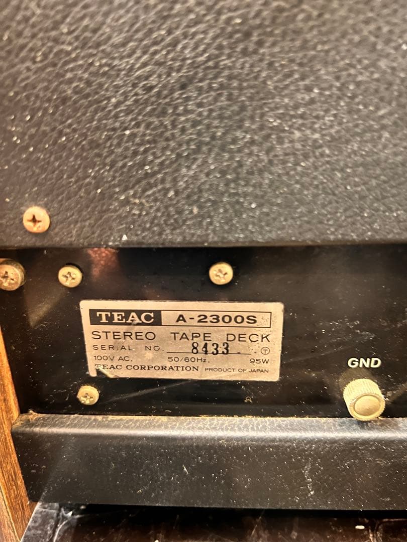 激安送料込‼️ TEAC ティアック A-2300S　ジャンク