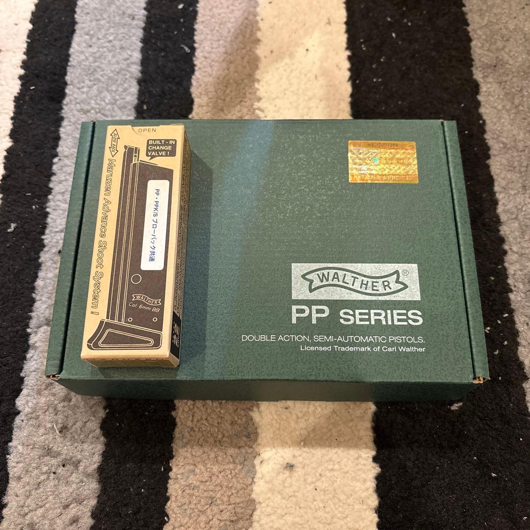 マルゼン　ワルサーPP ガスブローバック　ほぼ未使用　追加マガジンセット