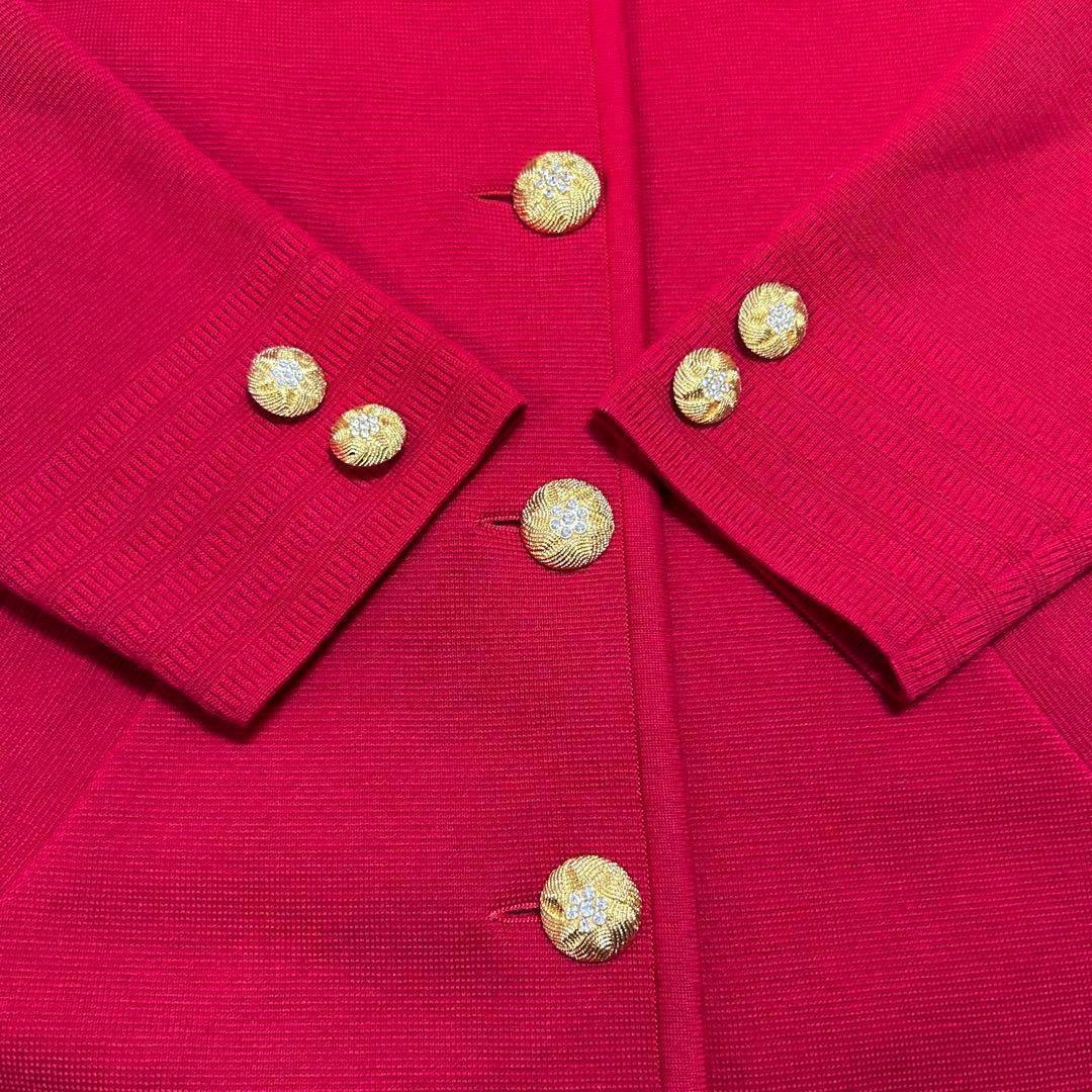 合馬公式アカウント1イヴサンローラン 金ボタン　セーター　ウール