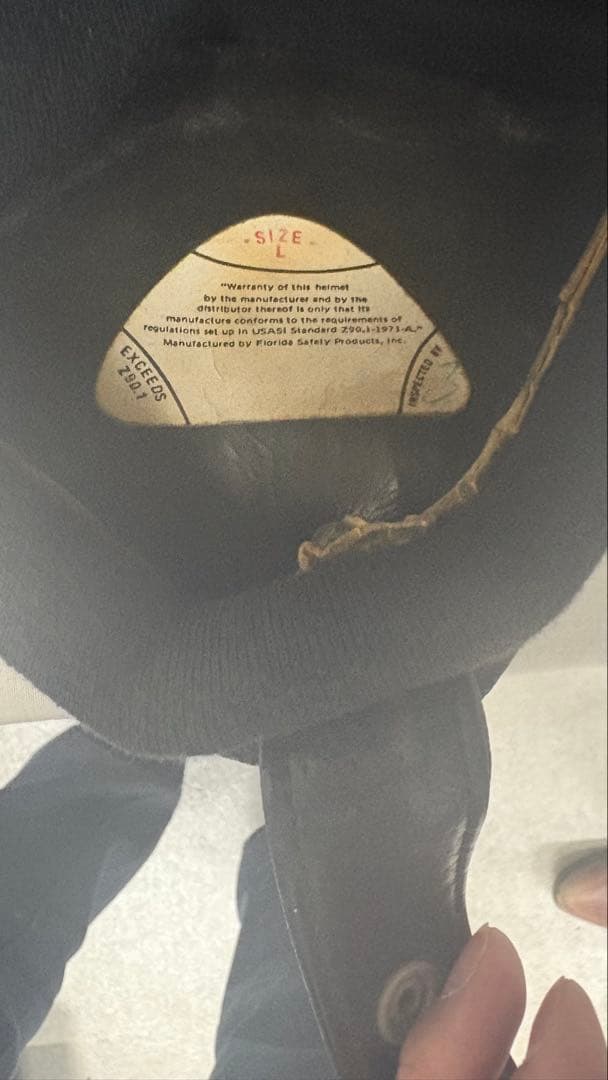 オレンジラメ仕上げ ジェットヘルメット