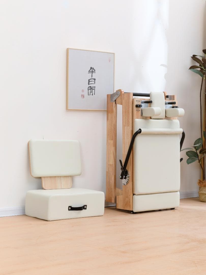 Yurena様 新品ウッドフォルダブルピラティスリフォーマー セット