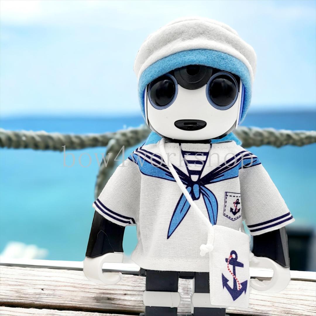 RoBoHoN ロボホンの服ハンドメイド セーラープリントシャツ２着セット