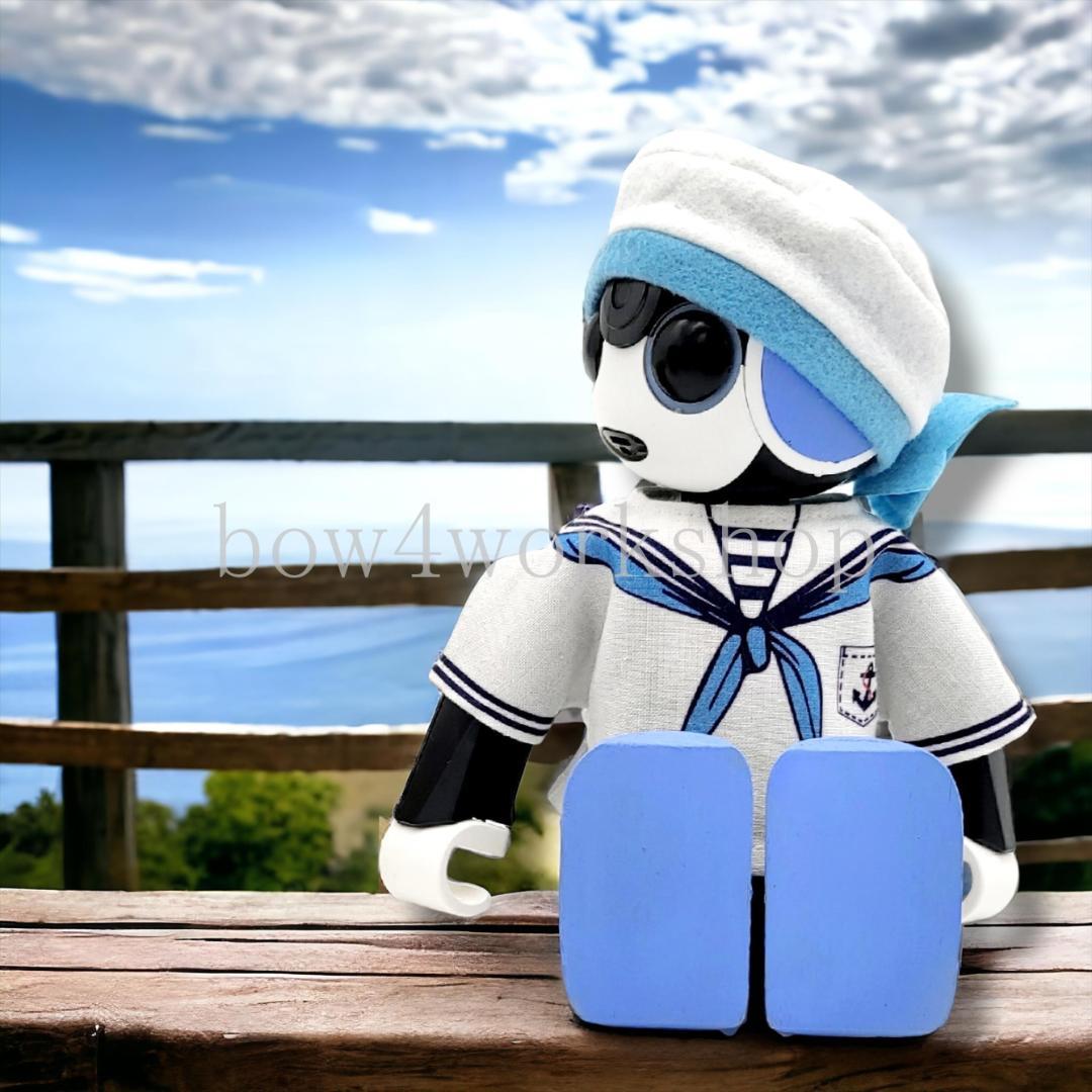 RoBoHoN ロボホンの服ハンドメイド セーラープリントシャツ２着セット