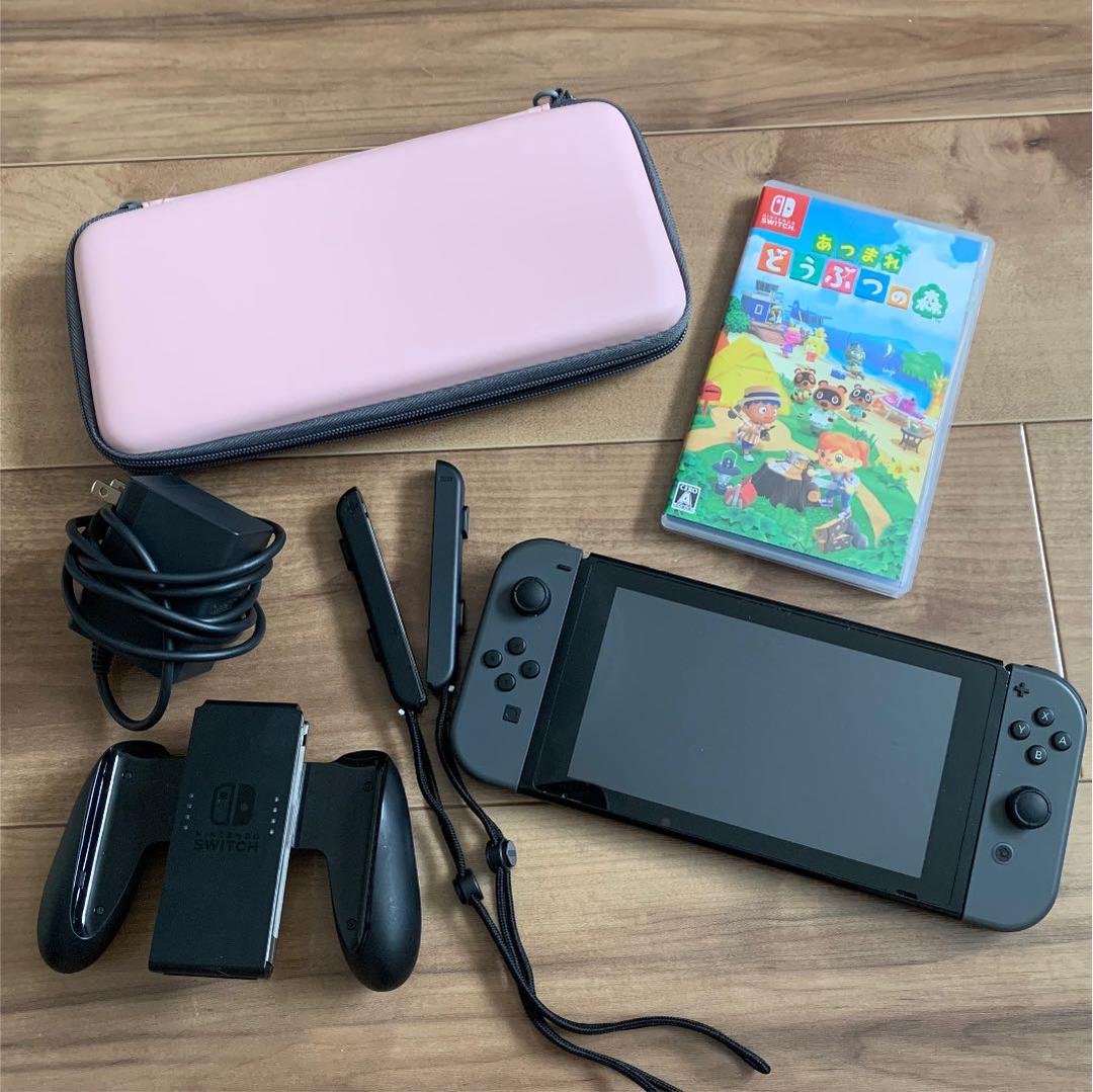 バッテリー長持ち 新型モデル switch  本体  あつまれどうぶつの森