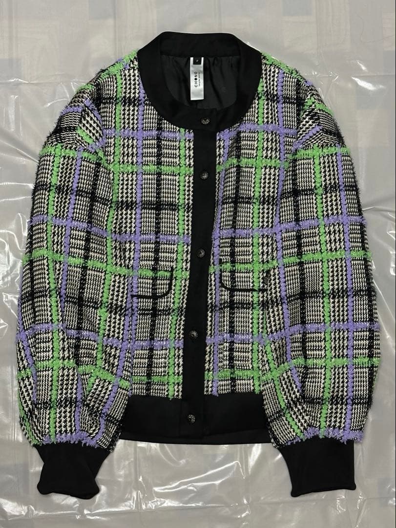 【いちご大福さま専用】CHONO Feather linetweed ジャケット