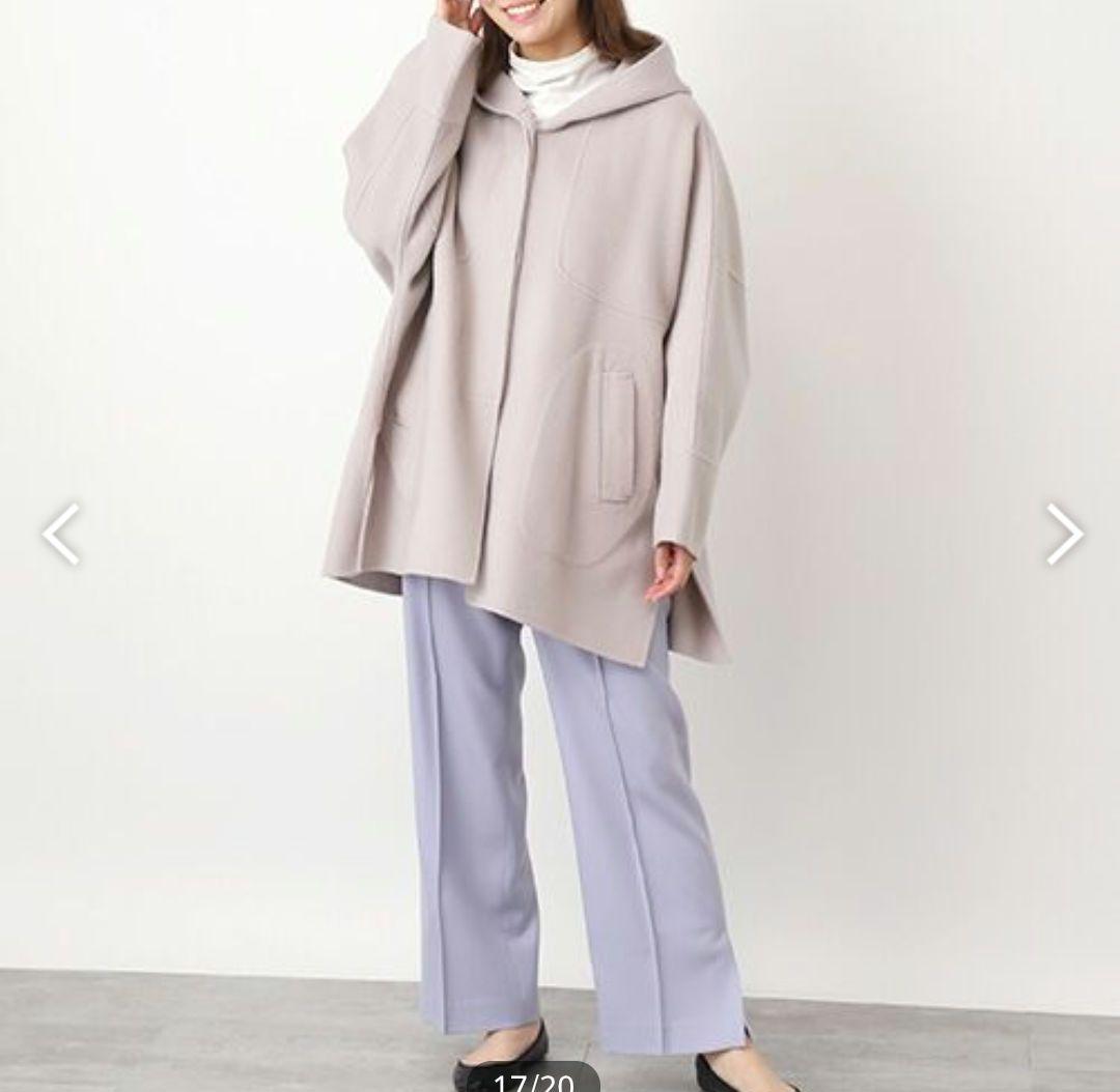 MOGA ベージュ シャルムリバーフードコート サイズ2