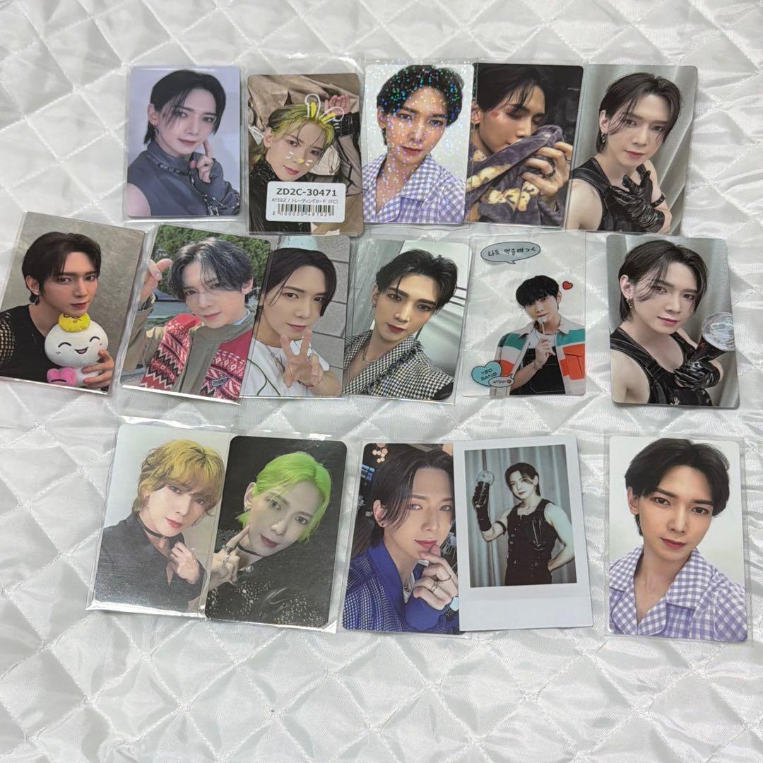 ateez ヨサン　トレカ　セット　5枚目まで写真あり