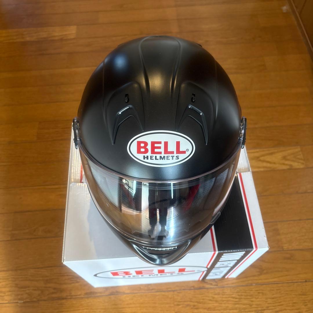 最終値下げ　美品　BELLマットブラックフルフェイスヘルメット