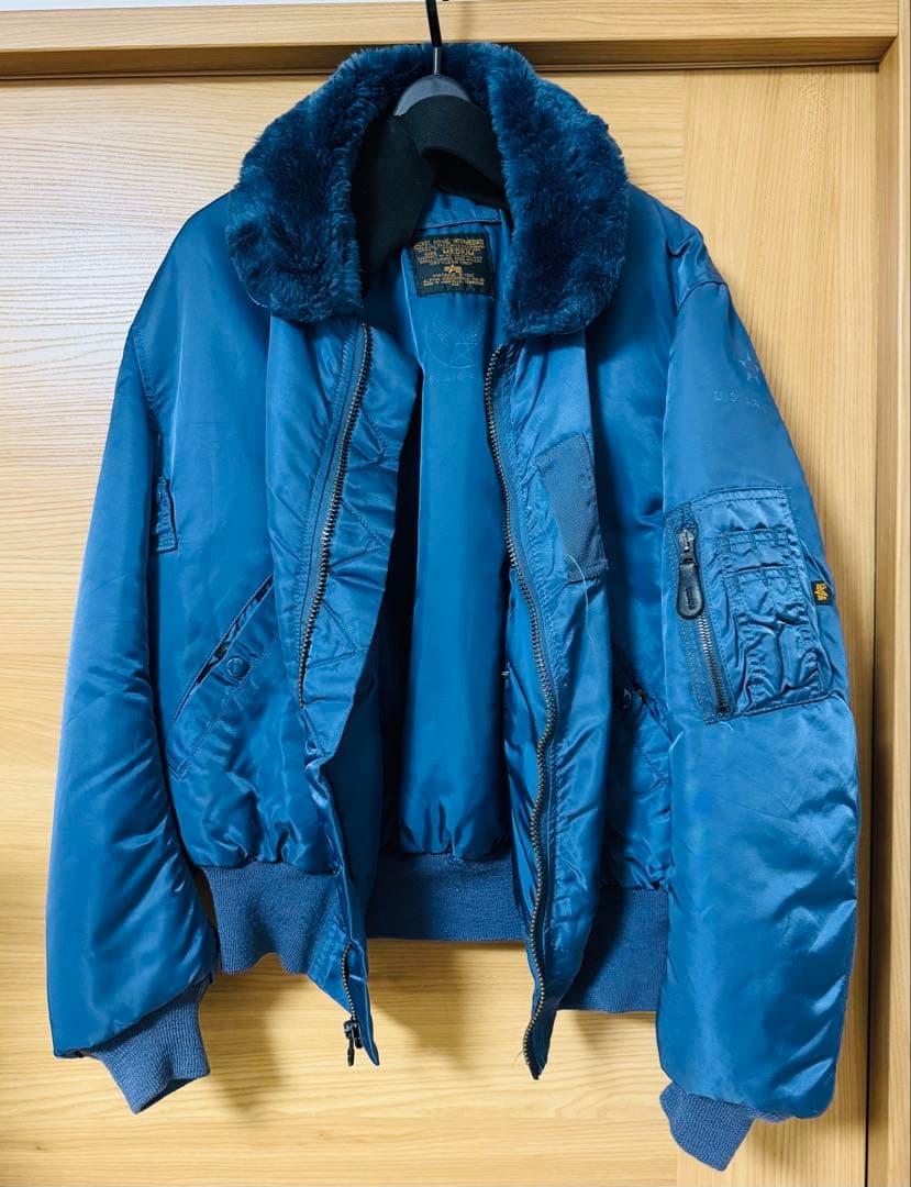 あ*ん様 ALPHA B-15C アルファ フライトジャケット