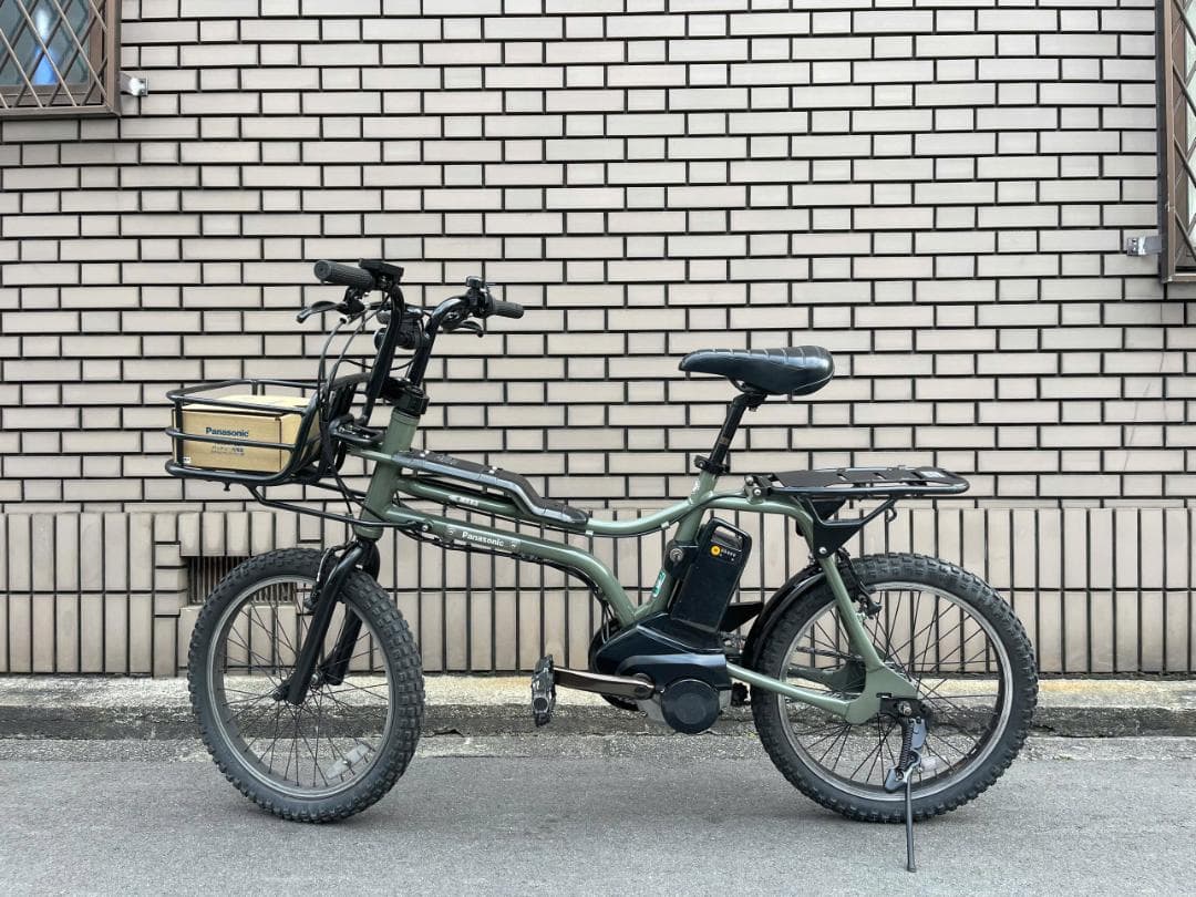 美品12Ah Panasonic 電動アシスト自転車 20インチ26APXR84