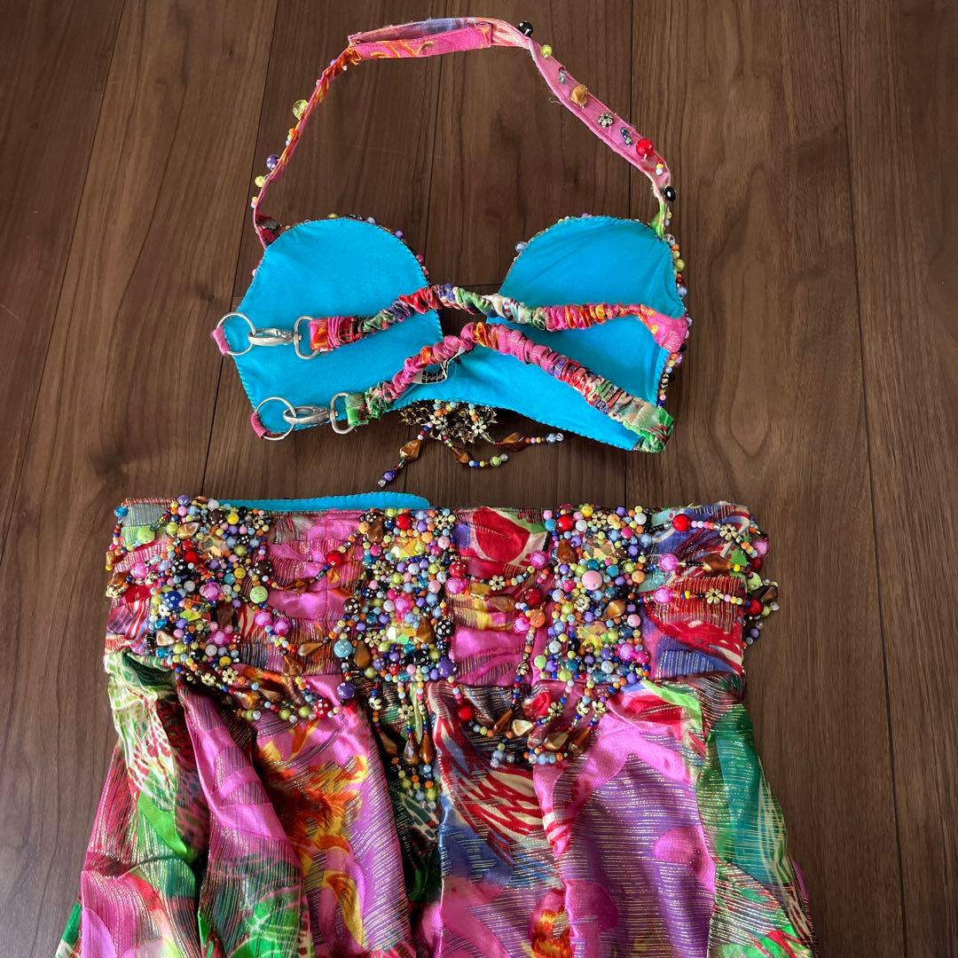 ベリーダンス 衣装 ドレス フレア ドバイ