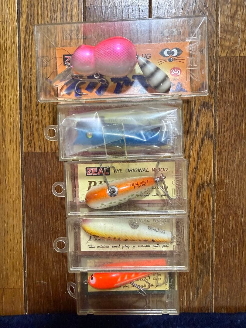 ZEAL 新品 オールドルアー 5個セット