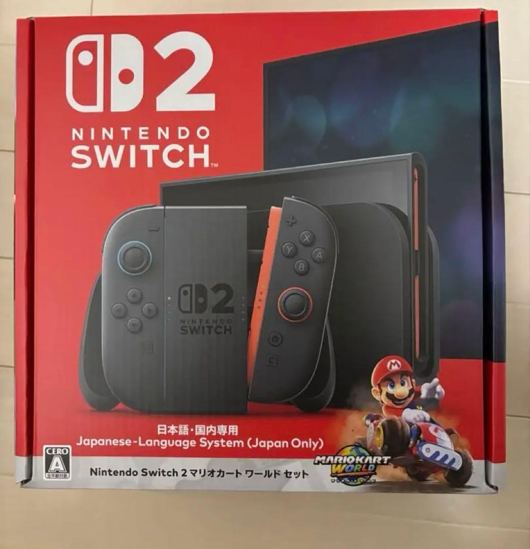 Nintendo Switch2 本体 マリオカート ワールドセット　新品未開封