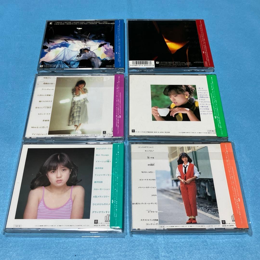 [貴重￼当時物⭐︎シール帯CDアルバム】 中森明菜/プロローグほか⭐︎6枚まとめ売り