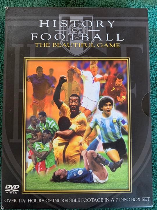 HISTORY OF FOOTBALL 14h30m 7枚 BOX SET