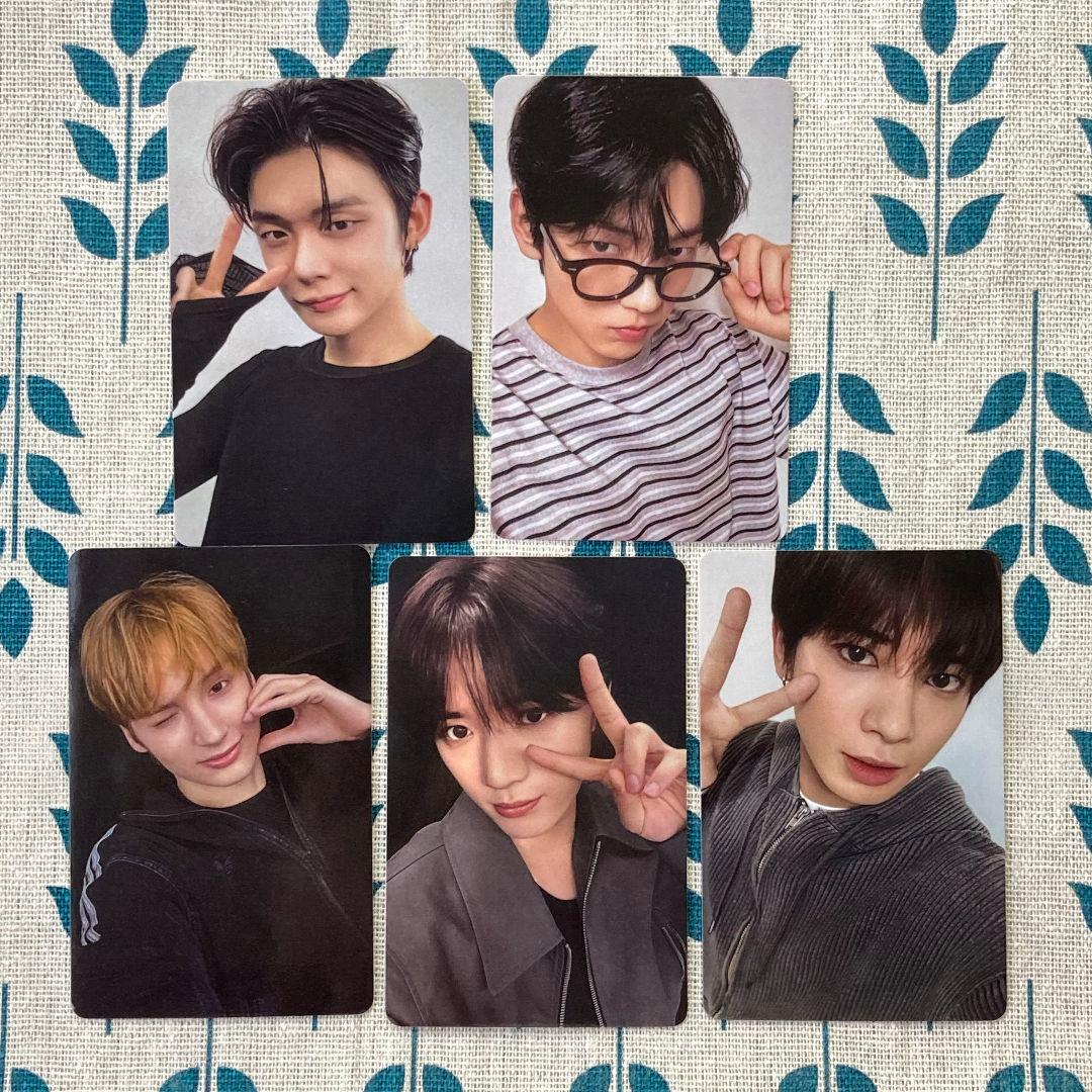 TXT LINEMUSIC 再生キャンペ-ン 当選 トレカ 全員5枚