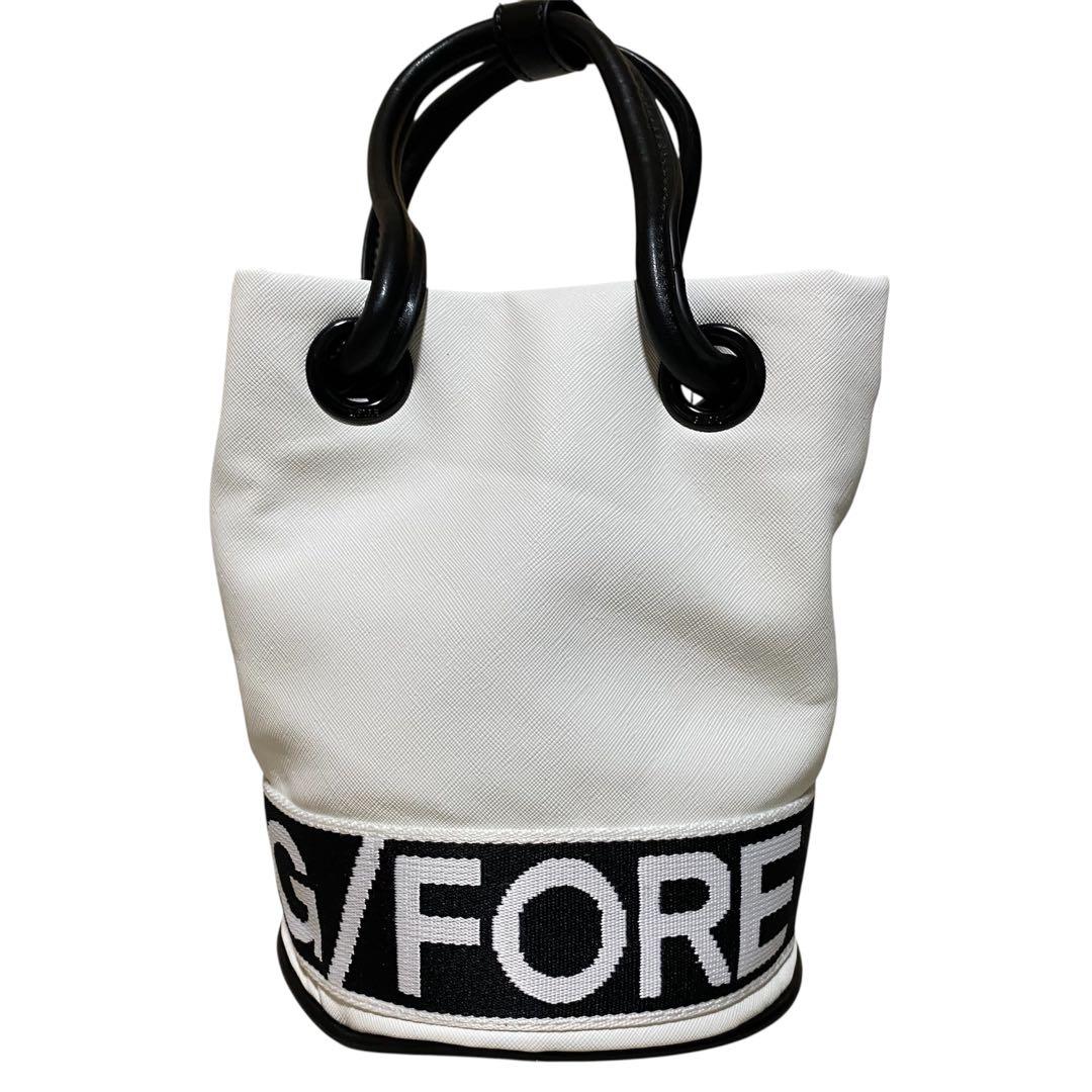 G/FORE ジーフォア ゴルフ ハンドバッグ ショルダー バッグ　ホワイト