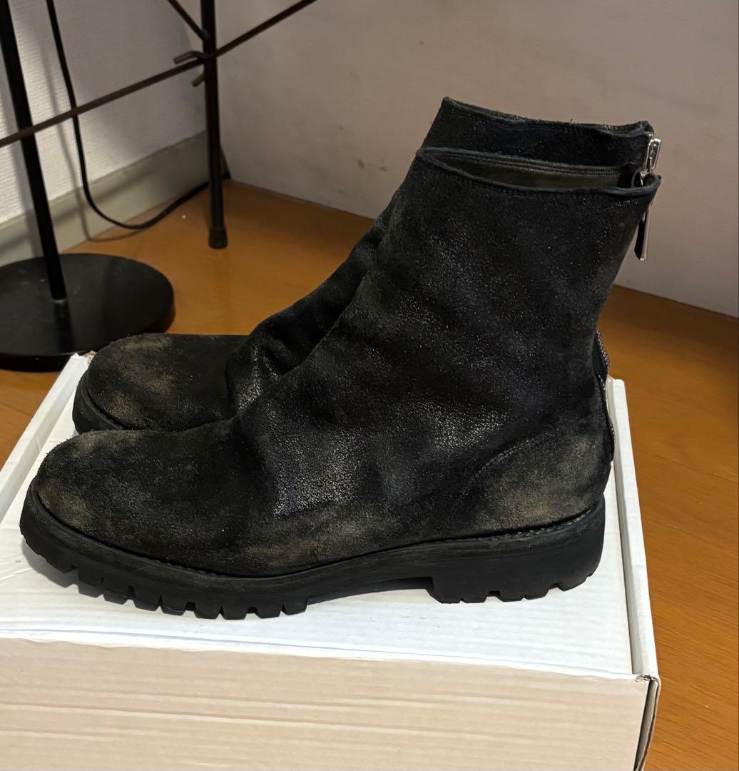 GUIDI 黒 ブーツ