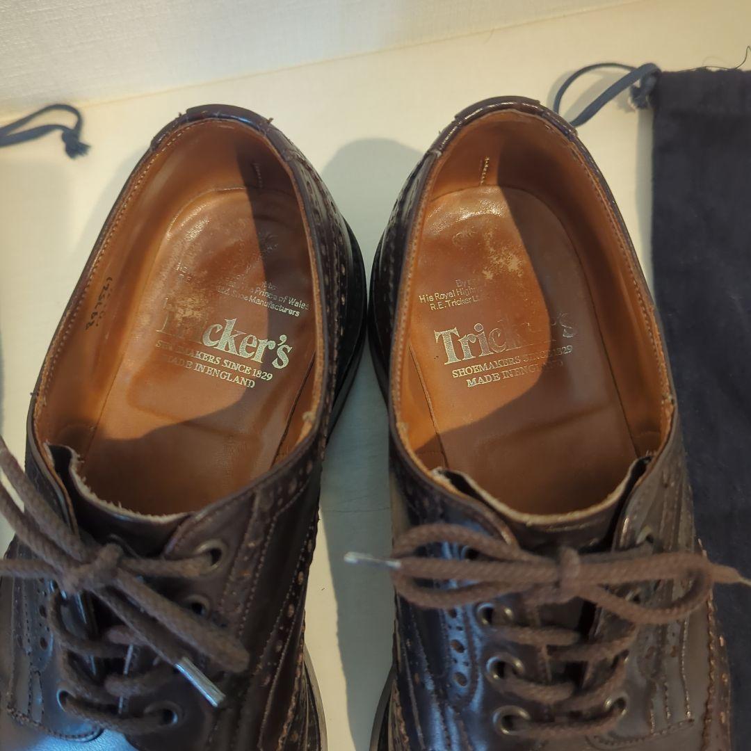 Tricker's トリッカーズ　カントリーシューズBourtonバートン8.5